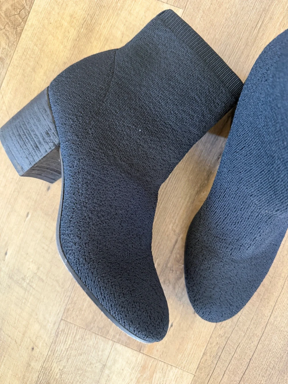 Eileen Fisher Oriel Recycled Stretch Knit Bootie | Black
